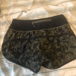 Lululemon camo shorts